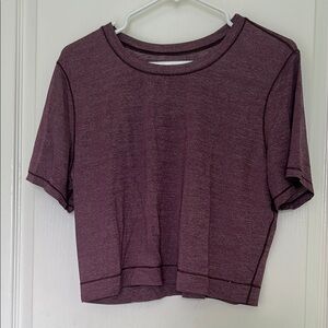 Women's Purple Crop Top